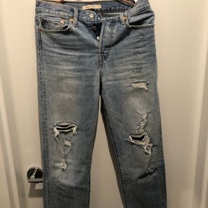 Levi’s wedgie straight jeans